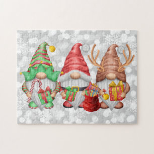 North Pole Gnomes Trio Puzzle