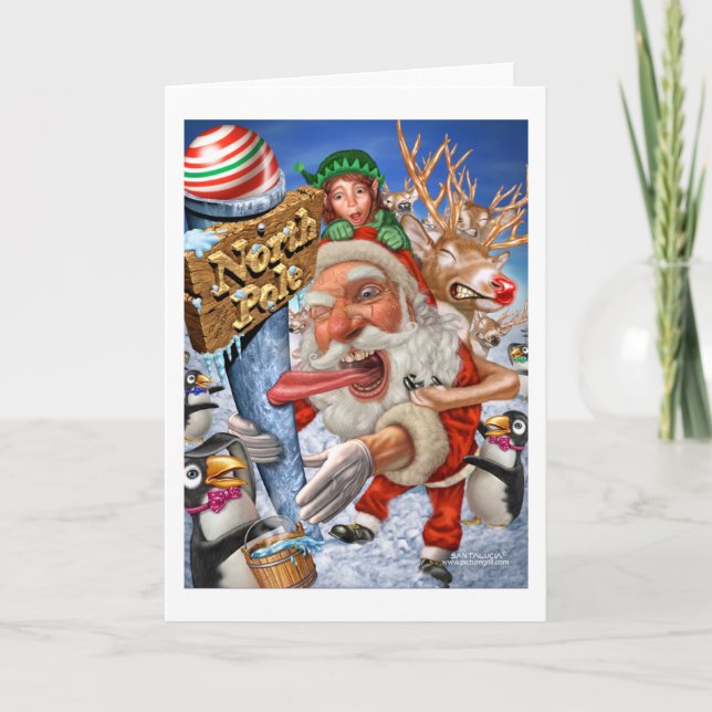 north_pole holiday card (Front)