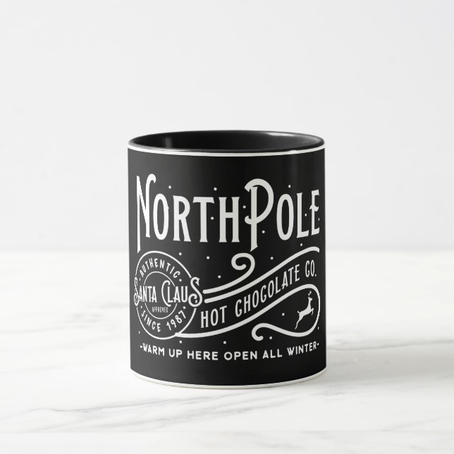 North Pole Hot Chocolate Company/Christmas Mug (Center)