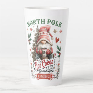 North Pole Hot Cocoa – Gnome-Style  Latte Mug