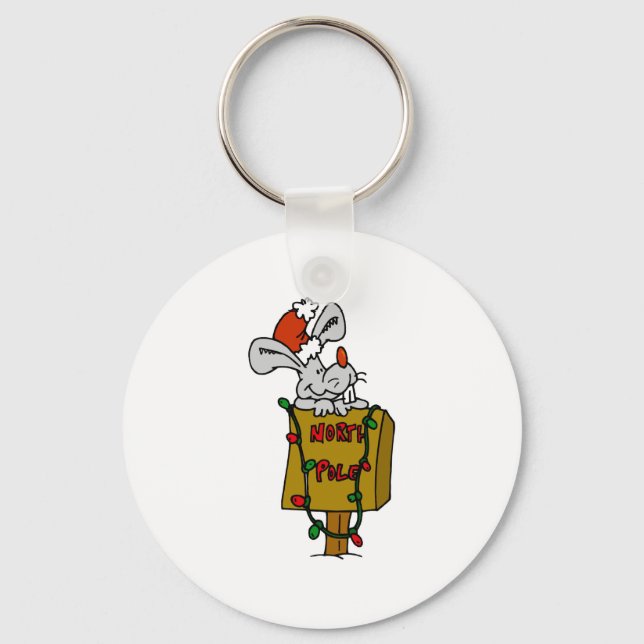 North Pole Keychain (Front)