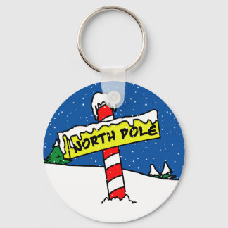 North Pole Keychain