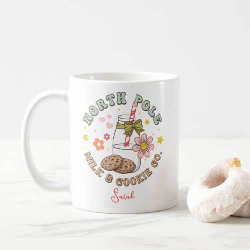 North Pole Milk And Cookie Co Santa Claus Coffee  Coffee Mug
