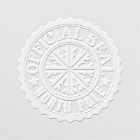 North Pole Official Seal Christmas Holiday