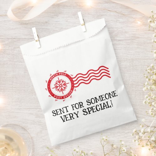 NORTH POLE POST OFFICE  FAVOR BAG