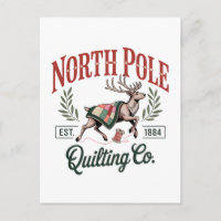North Pole Quilting Funny Quilting Sewing Lover