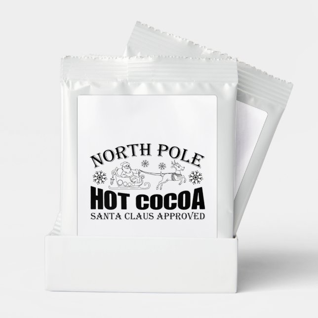 North Pole Santa approved Cocoa Hot Chocolate Drink Mix (Pair)