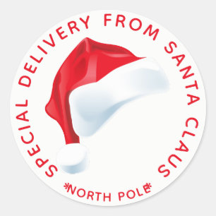 North Pole Special Delivery Christmas Gift Tag