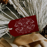 North Pole Special Delivery Santa Red Christmas Gift Tags<br><div class="desc">We are always adding new designs weekly!</div>