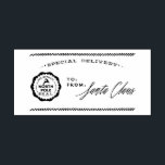 North Pole Special Delviery From Santa Stamp<br><div class="desc">Make your mail stand out with a personalized return address stamp from Santa Claus!</div>