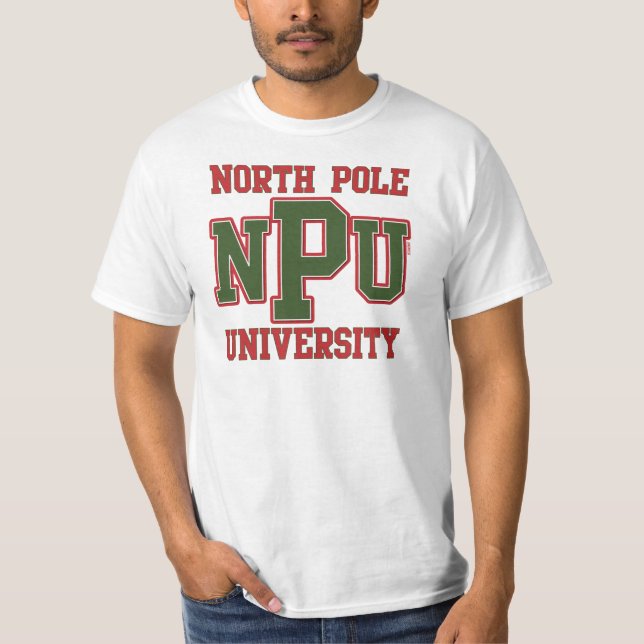 North Pole University T-Shirt (Front)