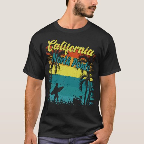 North Ponto California Wave TShirt North Ponto  T_Shirt