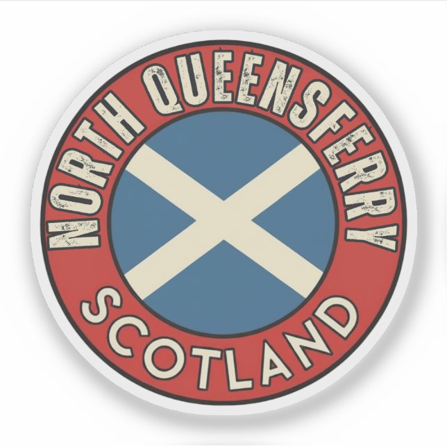 North Queensferry, Scotland Sticker (Front)
