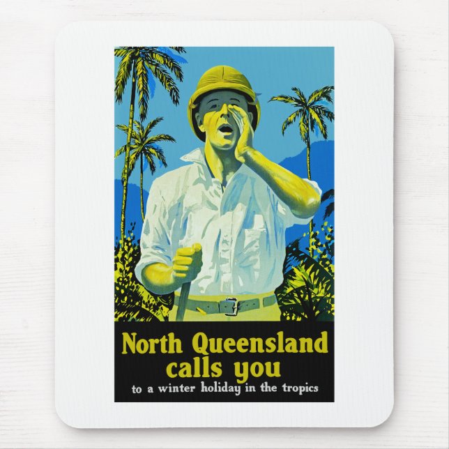 North Queensland Calls You Mouse Pad (Front)