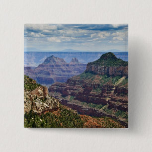 North Rim Gran Canyon - Grand Canyon National Pinback Button