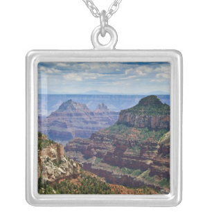 North Rim Gran Canyon - Grand Canyon National Silver Plated Necklace