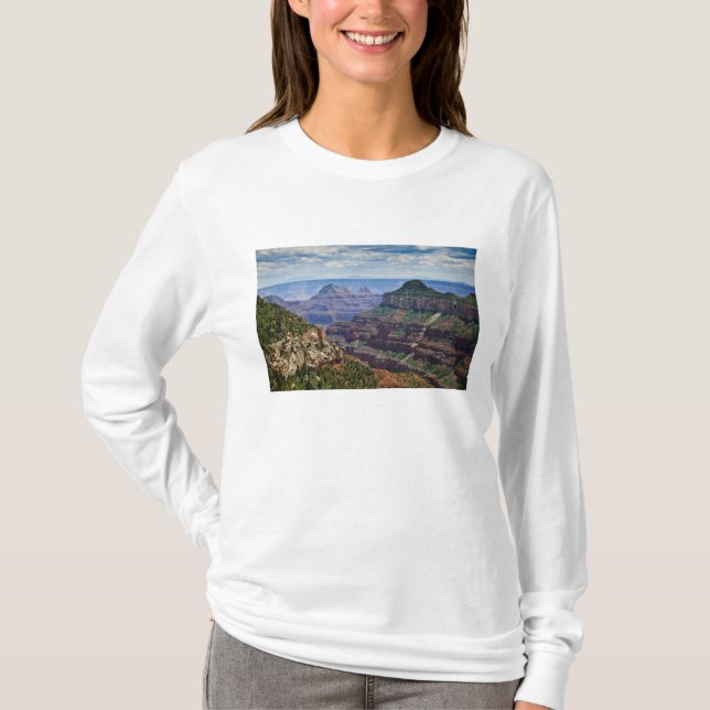 North Rim Gran Canyon - Grand Canyon National T-Shirt (Front)