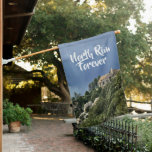 North Rim Lodge Forever Grand Canyon  House Flag