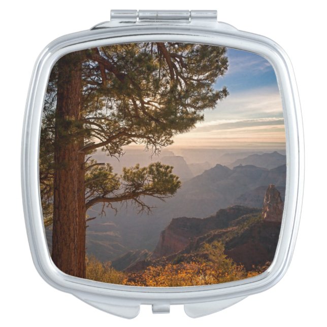 North Rim Sunrise Mirror For Makeup (Front)