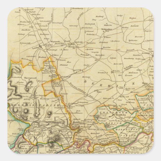 North Roxburgh Shire Square Sticker (Front)