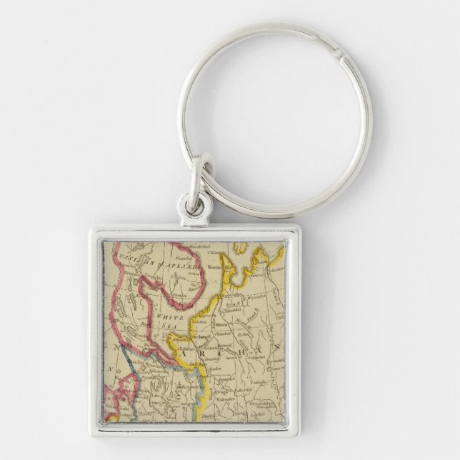 North Russia in Europe Keychain (Front)