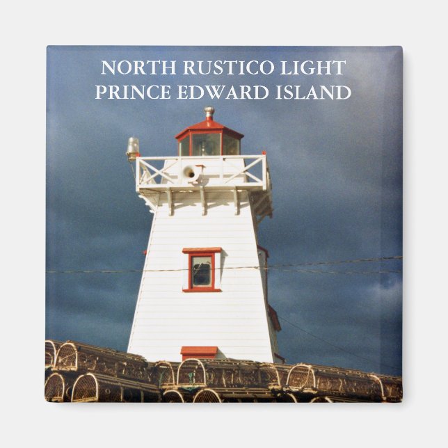 North Rustico Light, Prince Edward Island Magnet (Front)