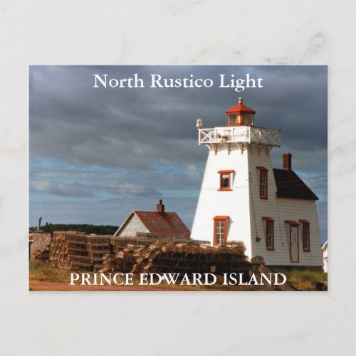 North Rustico Light Prince Edward Island Postcard