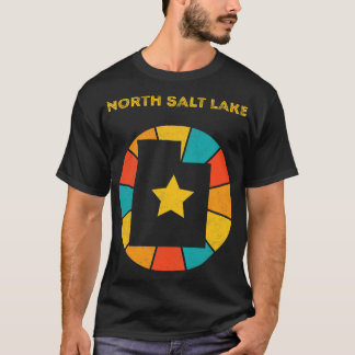 North Salt Lake Utah Vintage Distressed Souvenir 1 T-Shirt