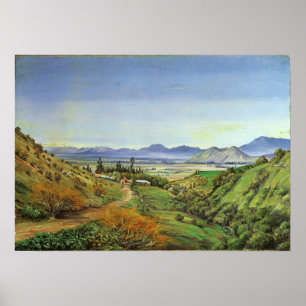 North - Santiago Desde Apoquindo Poster