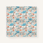 North Sea Cute Doodle Pattern Notebook