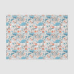 North Sea Cute Doodle Pattern Tissue Paper