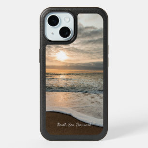 North Sea, Denmark picturesque sunset, iPhone 15 Case