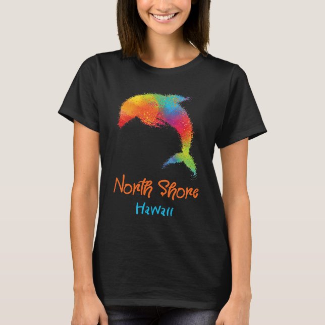 North Shore  Hawaii  Souvenir T-Shirt (Front)
