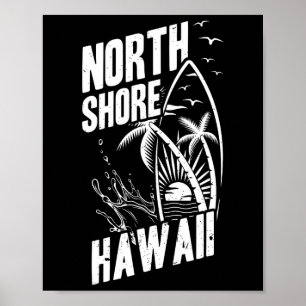 North Shore Hawaii Surfing _1 Poster