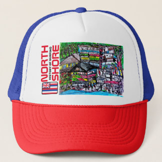 NORTH SHORE HISTORY OF SURFING PIPELINE TRUCKER HAT