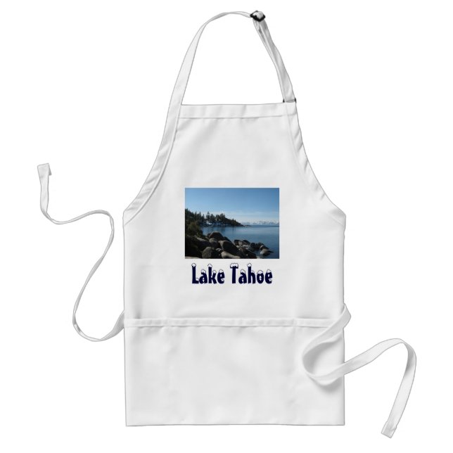 North Shore Lake Tahoe, Incline Village, Nevada Adult Apron (Front)
