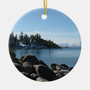 North Shore Lake Tahoe, Incline Village, Nevada Ceramic Ornament