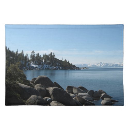 North Shore Lake Tahoe Incline Village Nevada Cloth Placemat