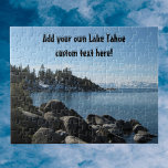 North Shore Lake Tahoe, Incline Village, Nevada Jigsaw Puzzle<br><div class="desc">View of Lake Tahoe from Incline Village,  Nevada. Spring 2010.</div>