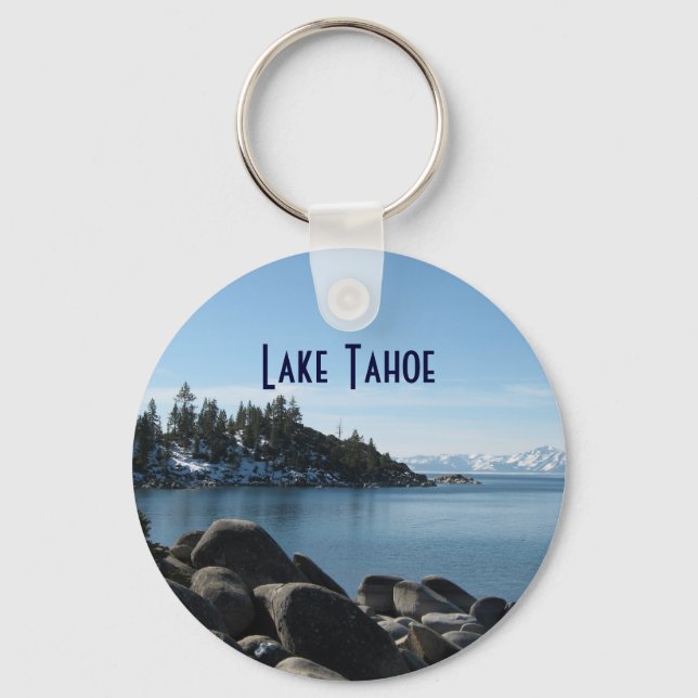 North Shore Lake Tahoe, Incline Village, Nevada Keychain (Front)