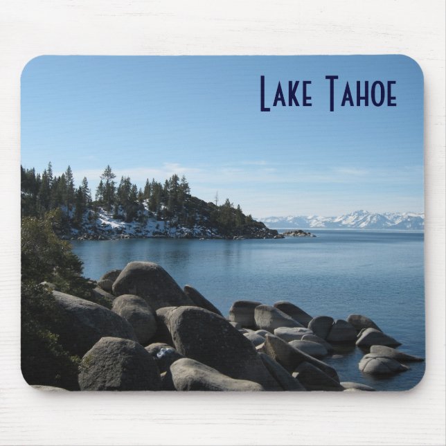 North Shore Lake Tahoe, Incline Village, Nevada Mouse Pad (Front)