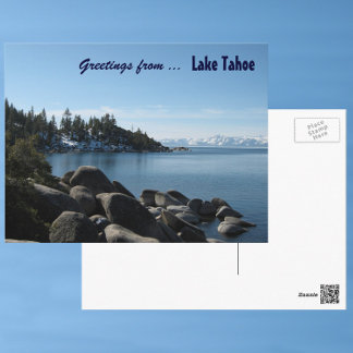 North Shore Lake Tahoe, Incline Village, Nevada Postcard