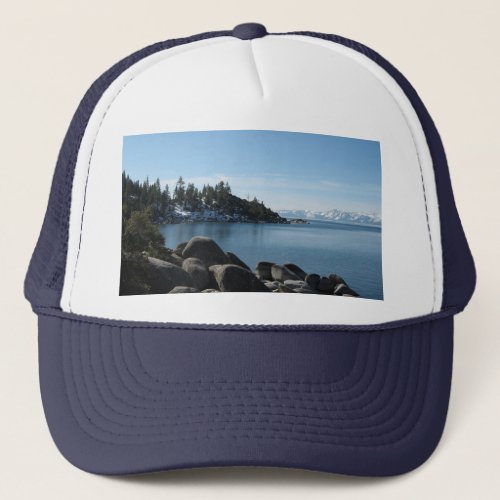 North Shore Lake Tahoe Incline Village Nevada Trucker Hat