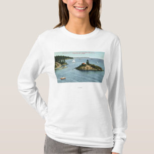 North Shore Marine Drive View of Point Grey T-Shirt