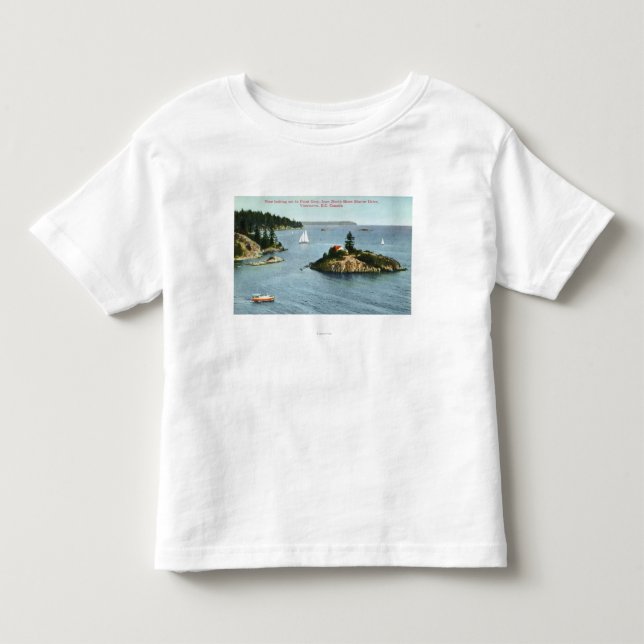 North Shore Marine Drive View of Point Grey Toddler T-shirt (Front)