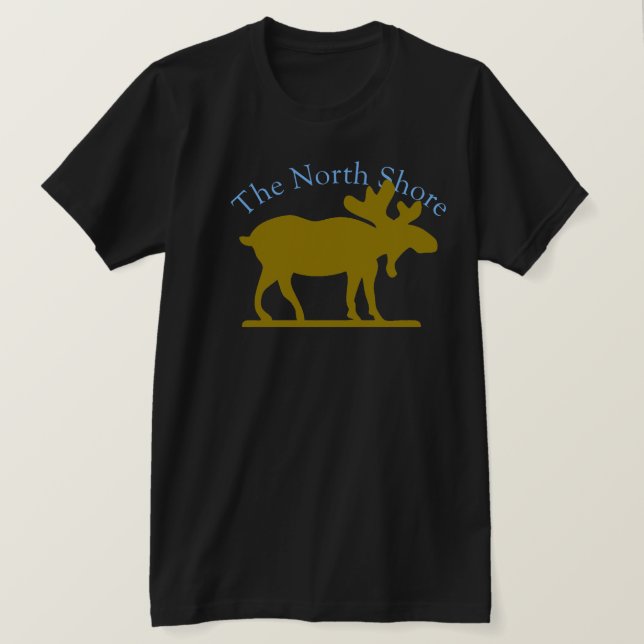 North Shore Moose T-Shirt (Design Front)