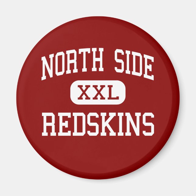 North Side - Redskins - High - Fort Wayne Indiana Magnet (Front)