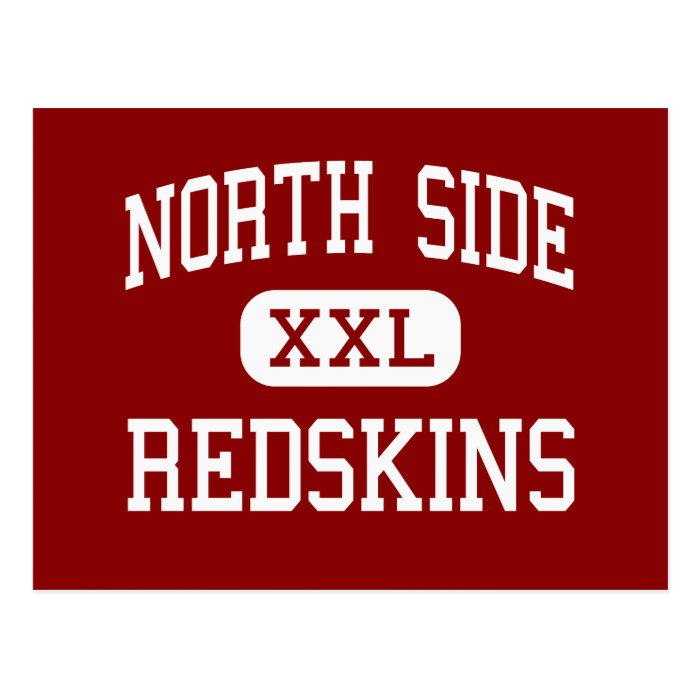 North Side   Redskins   High   Fort Wayne Indiana Post Cards