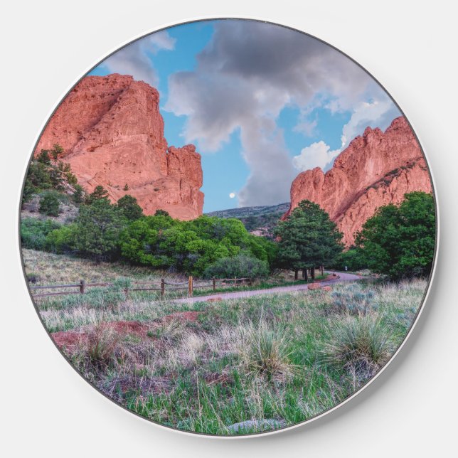 North South Gateway Rocks Garden Of Gods Charger (Front)
