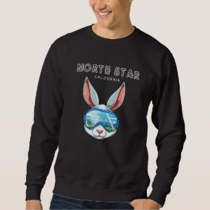 North Star California Usa Ski And Snowboard Rabbit Sweatshirt